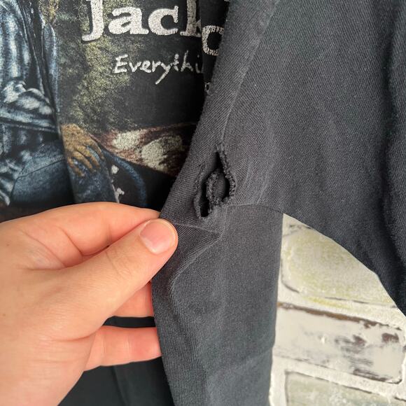 Vintage Randy Travis Fader Tour Single Stitch Shirt Size Large 21x29 - Picture 4 of 12